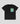 T-SHIRT AMON NOIR COUPE SLIM