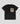 T-SHIRT AVAL NOIR COUPE SLIM