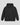 SWEAT À CAPUCHE POLAIRE CHAUD NOIR ESSENTIEL COUPE RÉGULIÈRE
