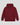 SWEAT À CAPUCHE POLAIRE CHAUD ESSENTIAL BORDEAUX COUPE RÉGULIÈRE