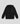 LO NOIR LUREX COUPE REGULIÈRE ZIPPÉE HOODIE