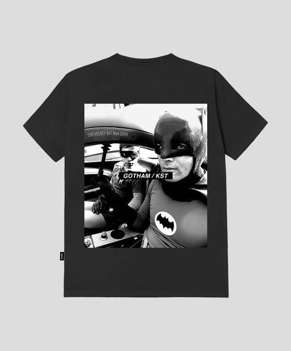BATKST BLACK REGULAR FIT T-SHIRT