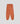 Pantalon de survêtement en molleton épais, coupe décontractée, teint à la mandarine et à la marguerite