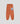 Pantalon de survêtement VESSEL couleur mandarine, coupe décontractée, en molleton épais
