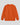 REGULAR FIT WARMES FLEECE-SWEATSHIRT IN ORANGE MIT LOGO