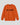 REGULAR FIT WARMES FLEECE-SWEATSHIRT IN ORANGE MIT LOGO