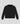 BASIC schwarz Warmes Fleece-Sweatshirt mit regulärer Passform