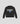 GLIDIVI schwarz Sweatshirt mit normaler Passform und aufgesetztem Glitzer