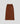 KS BROWN LUREX LONG SWEATSKIRT